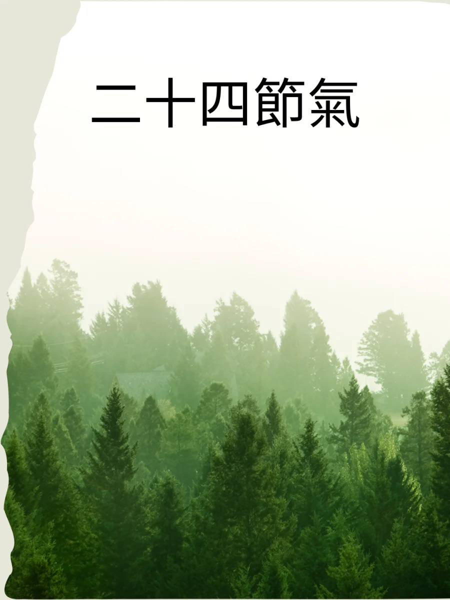 二十四節氣封面